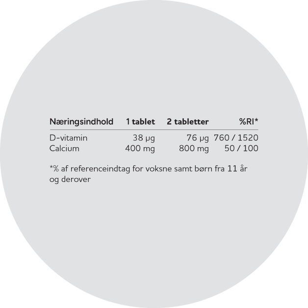 Næring Kalk Extra D Vit Circle