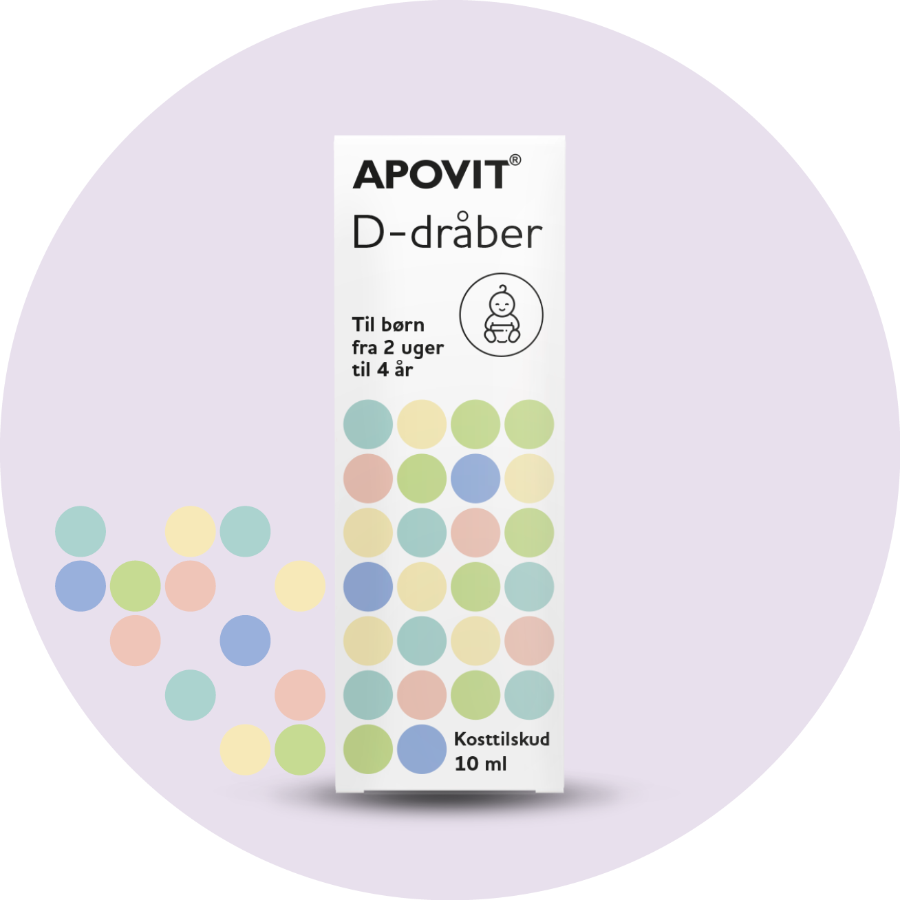 D-dråber – APOVIT med D-vitamin til knogler og immunforsvar hos børn