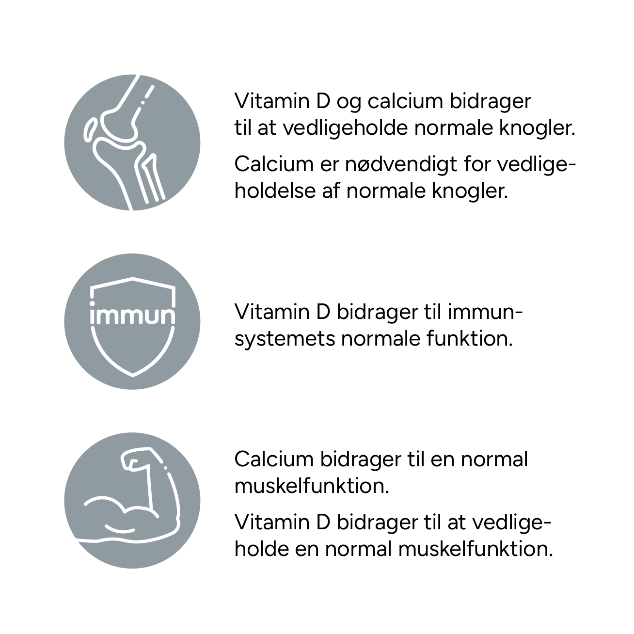 628X628px Knoglesund Kalk Daglig, Forte, Ekstra Ikoner Til Produktside