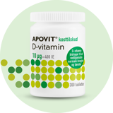 Bidrager til at vedligeholde normale knogler, tænder og Muskelfunktion samt immunforsvaret