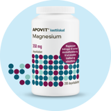 Magnesium bidrager til normal Muskelfunktion og til at mindske træthed og udmattelse