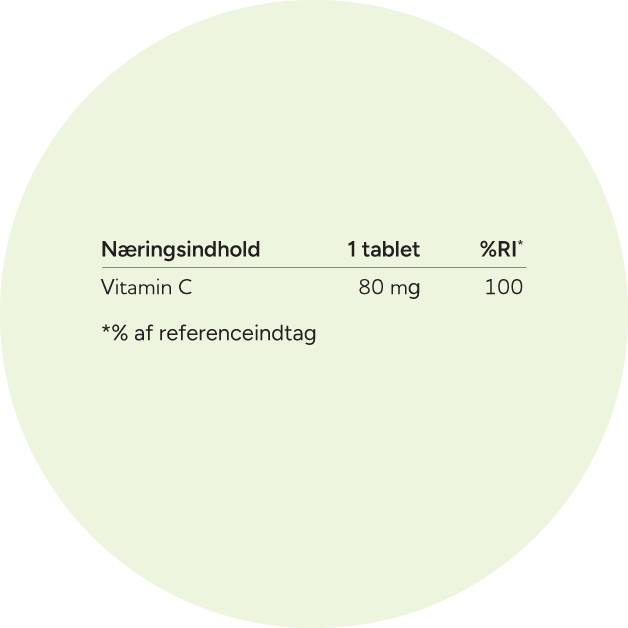 Næring C Vitamin 80Mg Circle