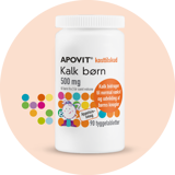 Kalk er nødvendigt for barnets normale vækst og knogleudvikling