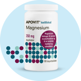 Magnesium bidrager til normal Muskelfunktion og til at mindske træthed og udmattelse