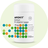 D-vitamin bidrager til immunsystemets normale funktion