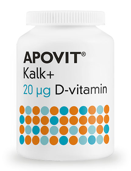 Kalk + 20 µg D-vitamin