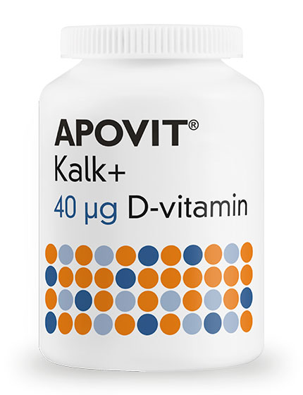 Kalk + 40 µg D-vitamin